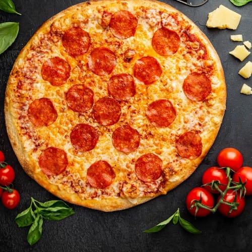 16" Large Pepperoni or Cheese Pizza.