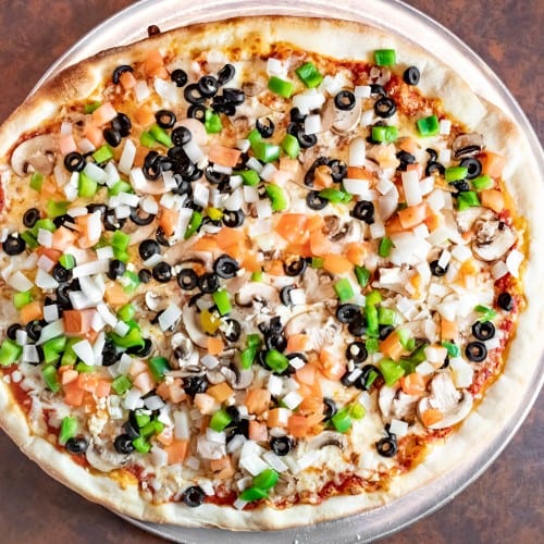 16" Large Veggie Pizza.