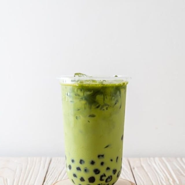 Matcha Green Tea Boba.