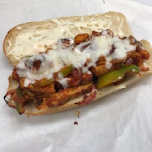 Chicken Fajita Sandwich.